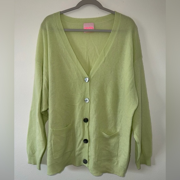 CRUSH. Women’s Canggua Oversized Cashmere Cardigan Sweater size small (1) - Picture 7 of 10